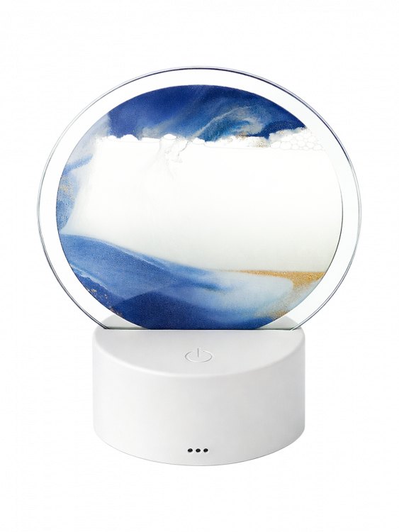 Песочная картина ночник интерьерный Огонёк OG-LDP34 Синий